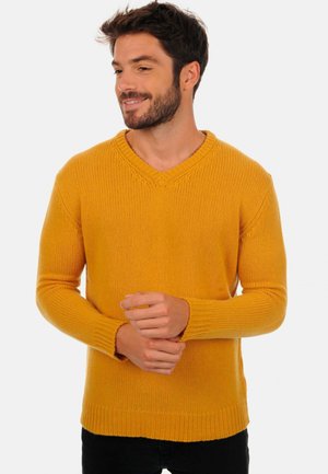 ATMAN - Pullover - mustard