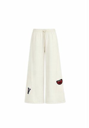 #VDR VILLADELLEROSE, OVERSIZE TROUSERS - Pantalon de survêtement - white
