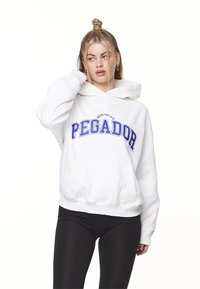 Pegador - WAYRUNA OVERSIZED HOODIE - Športni pulover - washed coconut milk Miniaturna slika 1