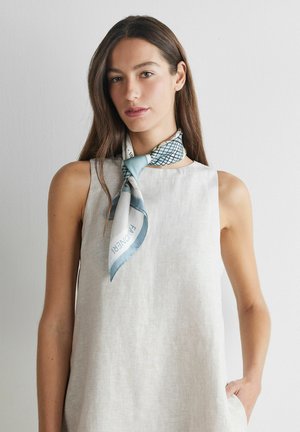 Falconeri, FALCONERI. - Tuch - blue light grey