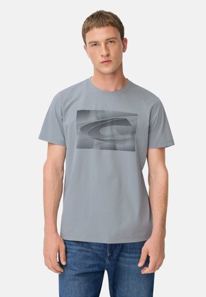 camel active MIT QUICK DRY FUNKTION - T-shirts print - stone blue