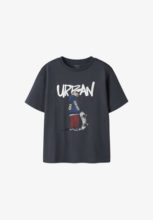 Name it, T-shirt imprimé - ombre blue