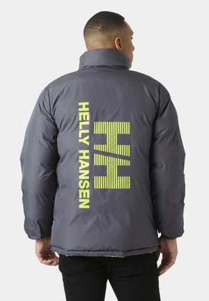 Helly Hansen, YU 23 REVERSIBLE PUFFER - Пухено яке - luminous green