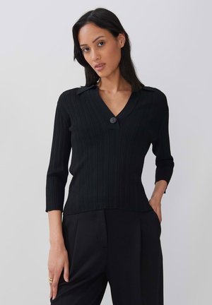 someday., TOMOYA - Long sleeved top - black