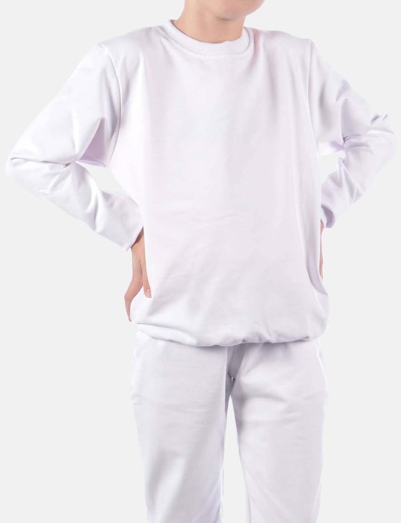 Kinder Pullover | KMISSO Sweatshirt white/weiß - LR14304 Kinder Pullover | KMISSO Sweatshirt white/weiß - LR14304
