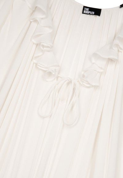 The Kooples Robe longue - ecru