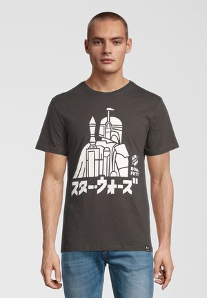 STAR WARS BOBA FETT - Print T-shirt - black