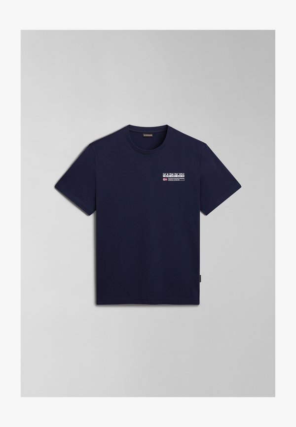 KASBA - Basic T-shirt - blu marine3