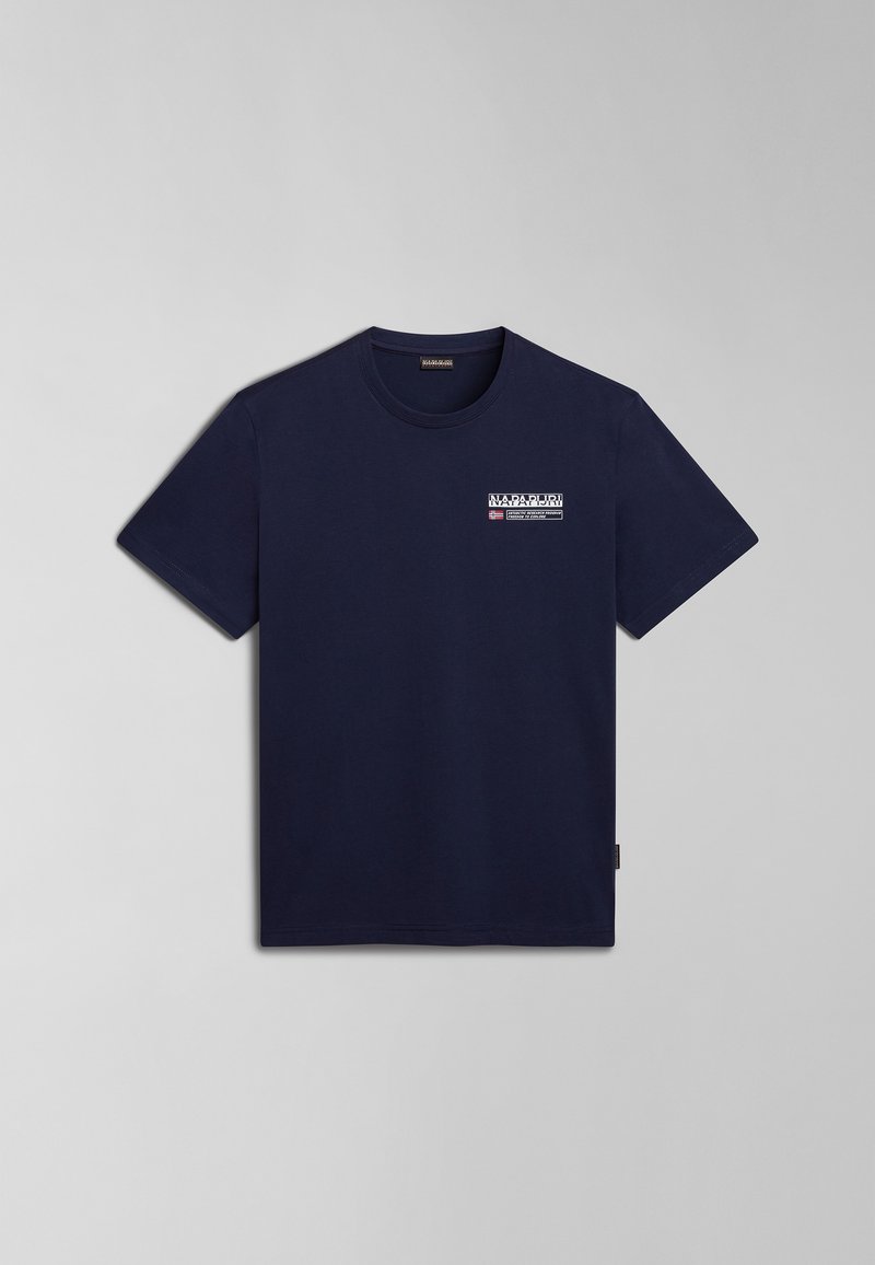 Napapijri T-shirt basic donkerblauw