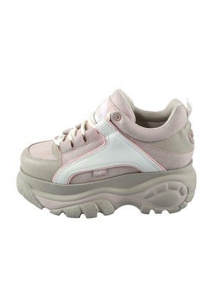 Trainers - taupe pink white