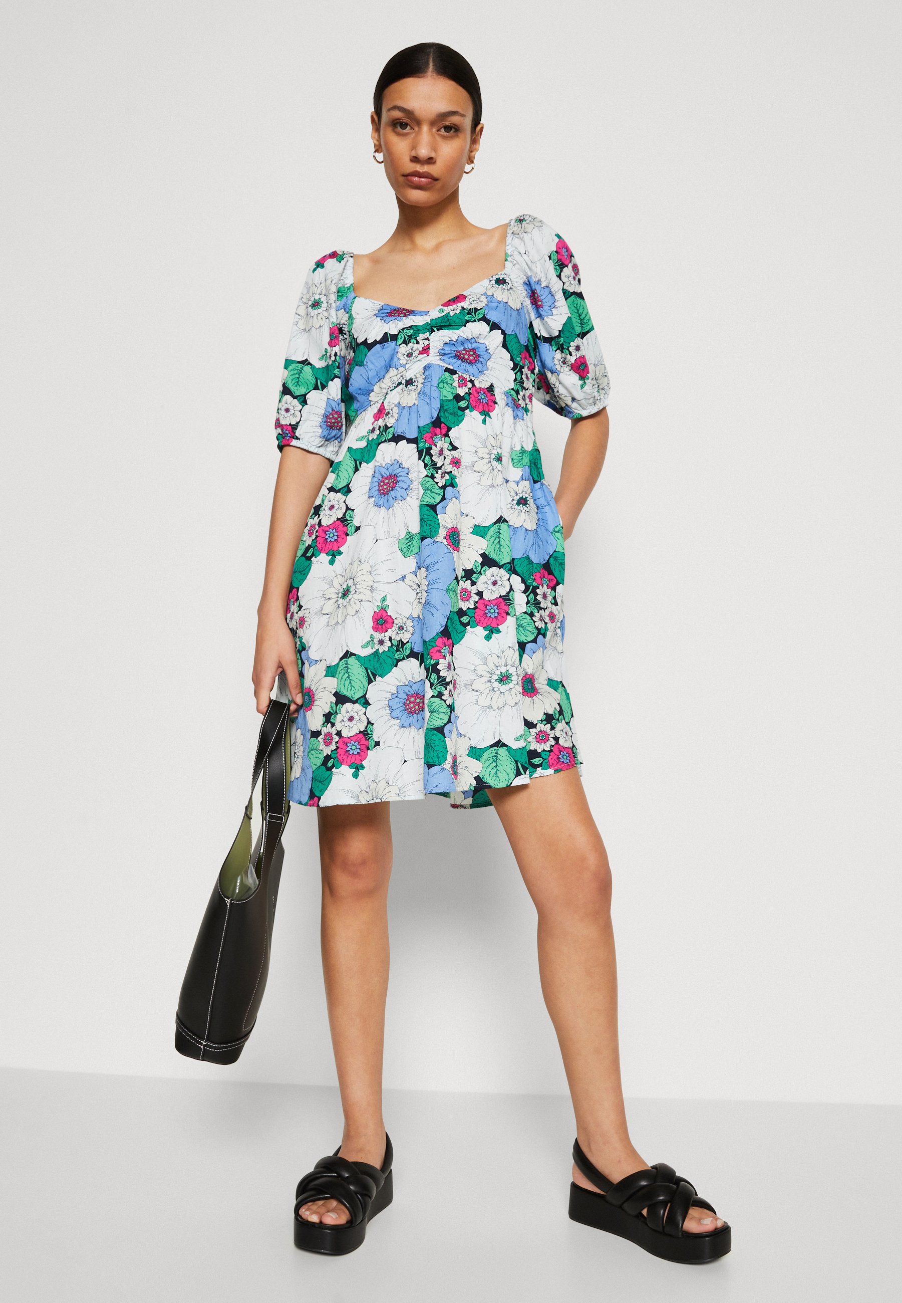 empire waist day dress