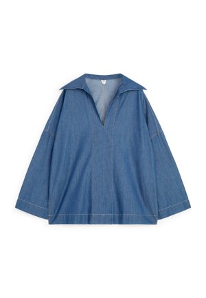 ARKET, ARKET POP-OVER SAILOR SHIRT - Blouse - blue