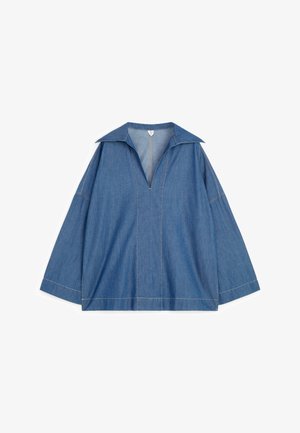 ARKET, ARKET POP-OVER SAILOR SHIRT - Blouse - blue