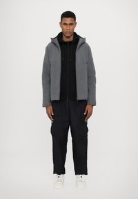 EA7 Emporio Armani GIUBBOTTO - Ziemas jaka - dark grey melange