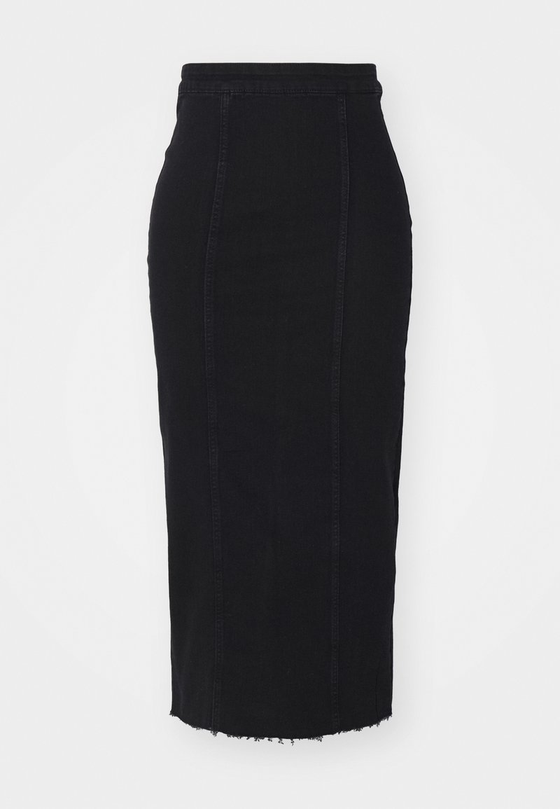 Vero Moda Kokerrok zwart denim/blackdenim Vero Moda Kokerrok zwart denim/blackdenim