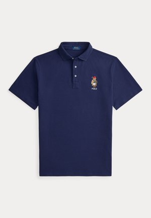 Polo Ralph Lauren Big & Tall, POLO BEAR MESH POLO SHIRT - Pikeepaita - newport navy
