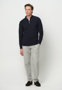 PROFUOMO THE STRUCTURE BASIC HALF ZIP - Maglione - navy