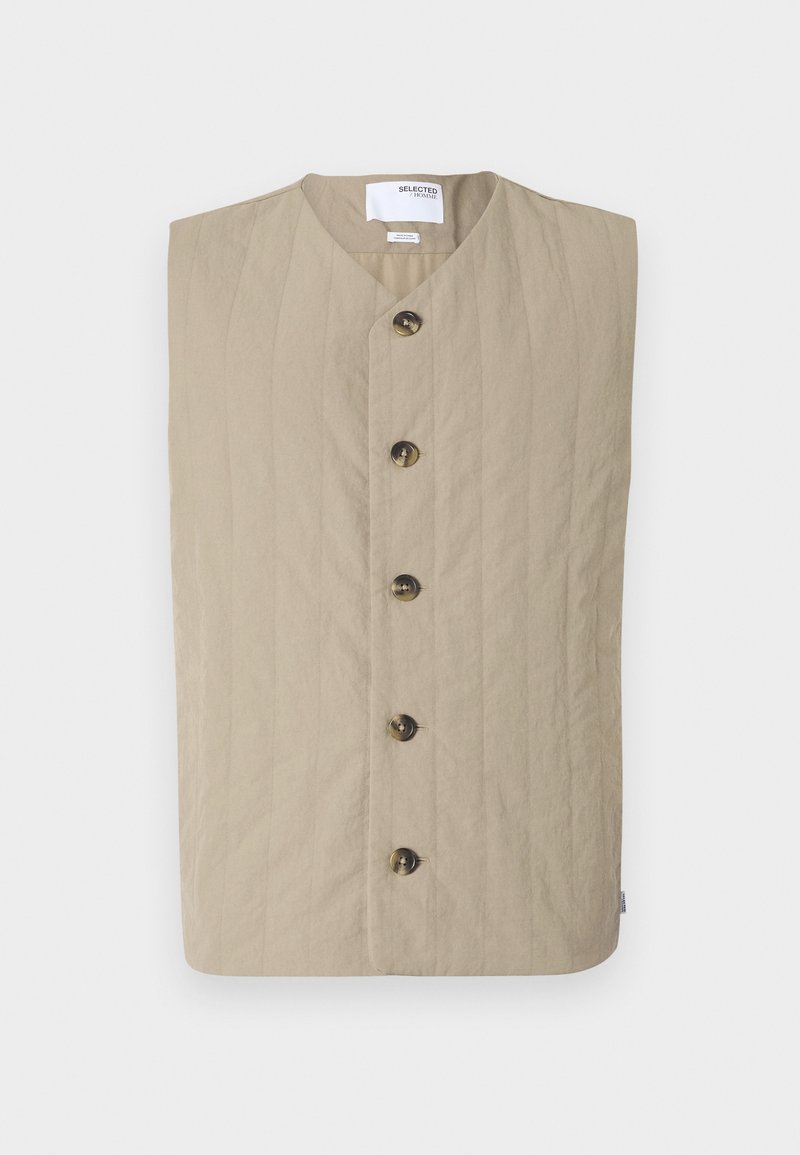 Selected Homme Bodywarmer beige Selected Homme Bodywarmer beige