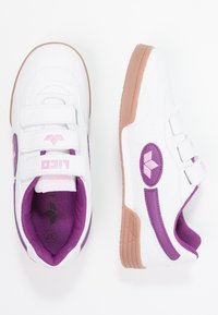 LICO SCHUHE BERNIE V - Sneakers - weiß/lila/rosa