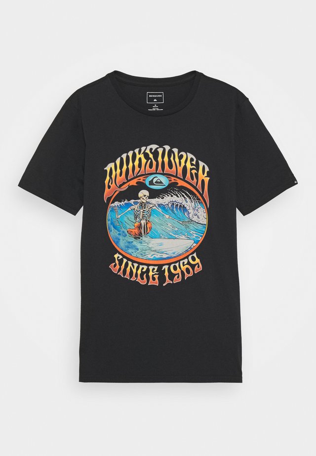 LOST ALIBI YOUTH - T-shirt med print - black