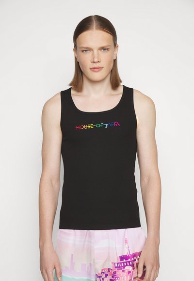 HOUSE OF JAFFA LOGO UNISEX - Μπλούζα - black