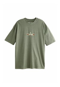TV FILM LICENCE - Trükipildiga T-särk - khaki green