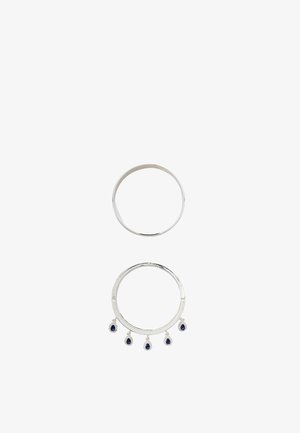 Stradivarius, JEWELLED CHARM BRACELET SET - Bracelet - metallic grey