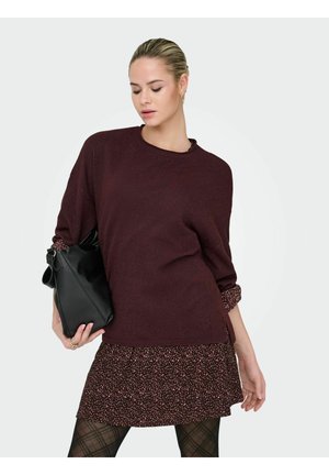 PULLOVER ONLLOYAL  - Pullover - bitter chocolate