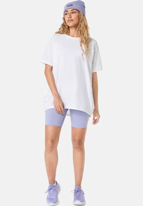 ASICS NAGINO OVERSIZED SHORT SLEEVE TOP NAGINO OVERSIZED SHORT SLEEVE TOP - Basic T-shirt - brilliant white — foto 2