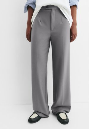 STRAIGHT-LEG DARTED -SMART - Nadrágok - taupe