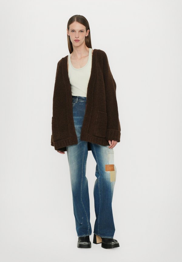 CARDIGAN - Cardigan - chocolate3