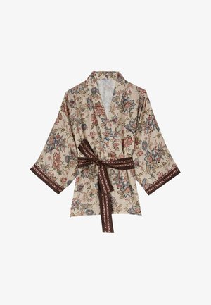 Motivi, CAMICIA KIMONO CON STAMPA - Túnica - rosa cipria