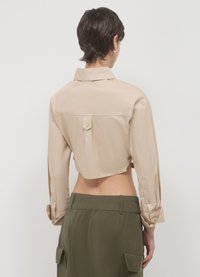Calliope CROP - Camicia - beige medio
