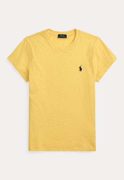 Polo Ralph Lauren CLASSIC FIT COTTON JERSEY CREWNECK TEE - Βασικό μπλουζάκι - collegiate yellow