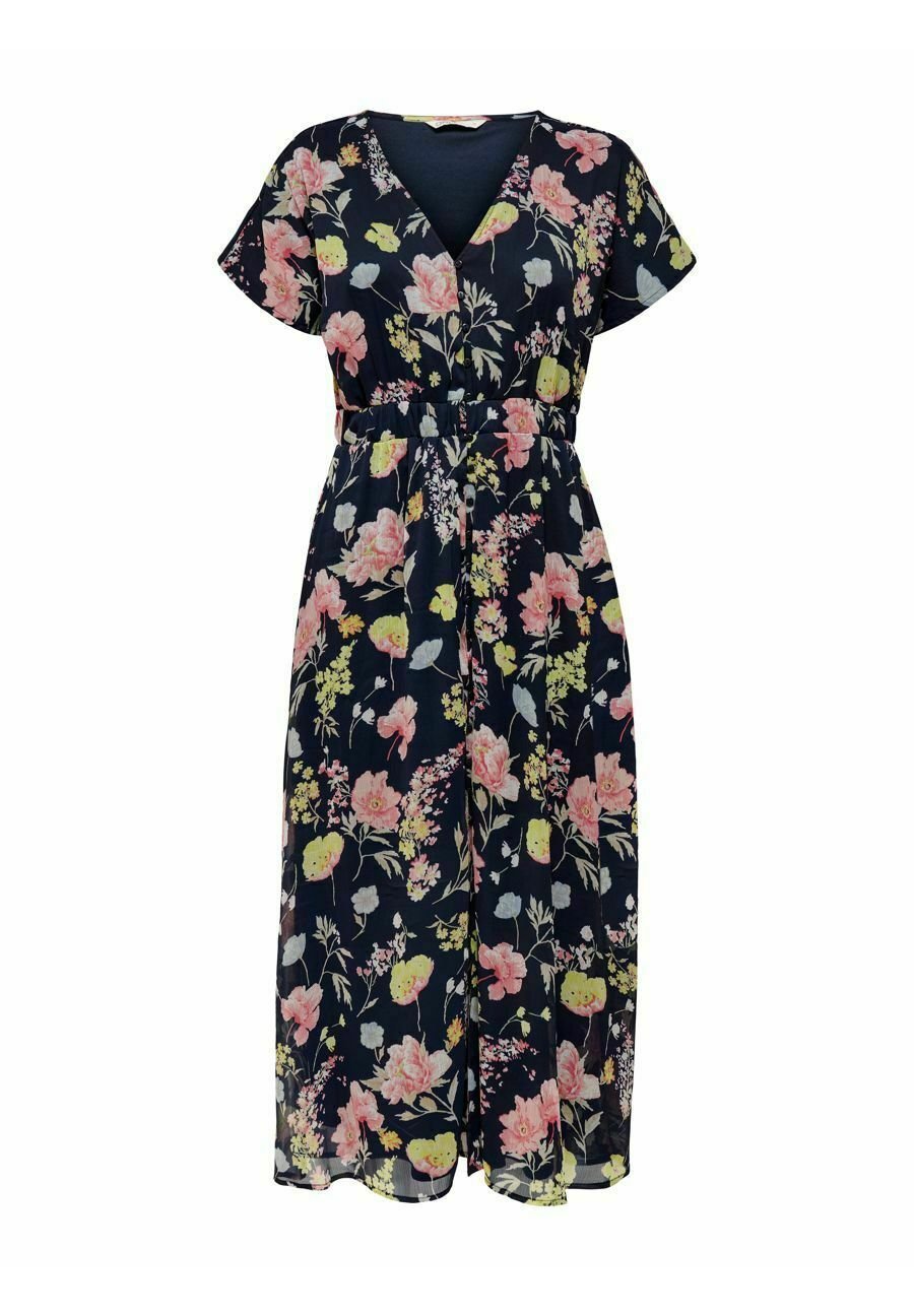 ONLY MIDIKLEID - Jurk - night sky/donkerblauw - Zalando.nl