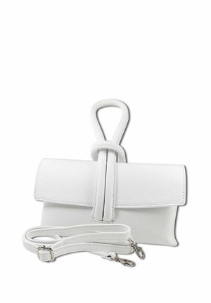 DrachenLeder ABEND - Clutch - weiß