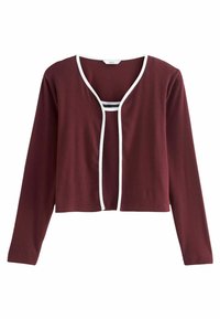 Next SET  - REGULAR FIT - Kardigan - berry red