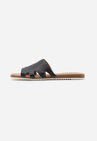 s.Oliver SLIDES - Mules - black