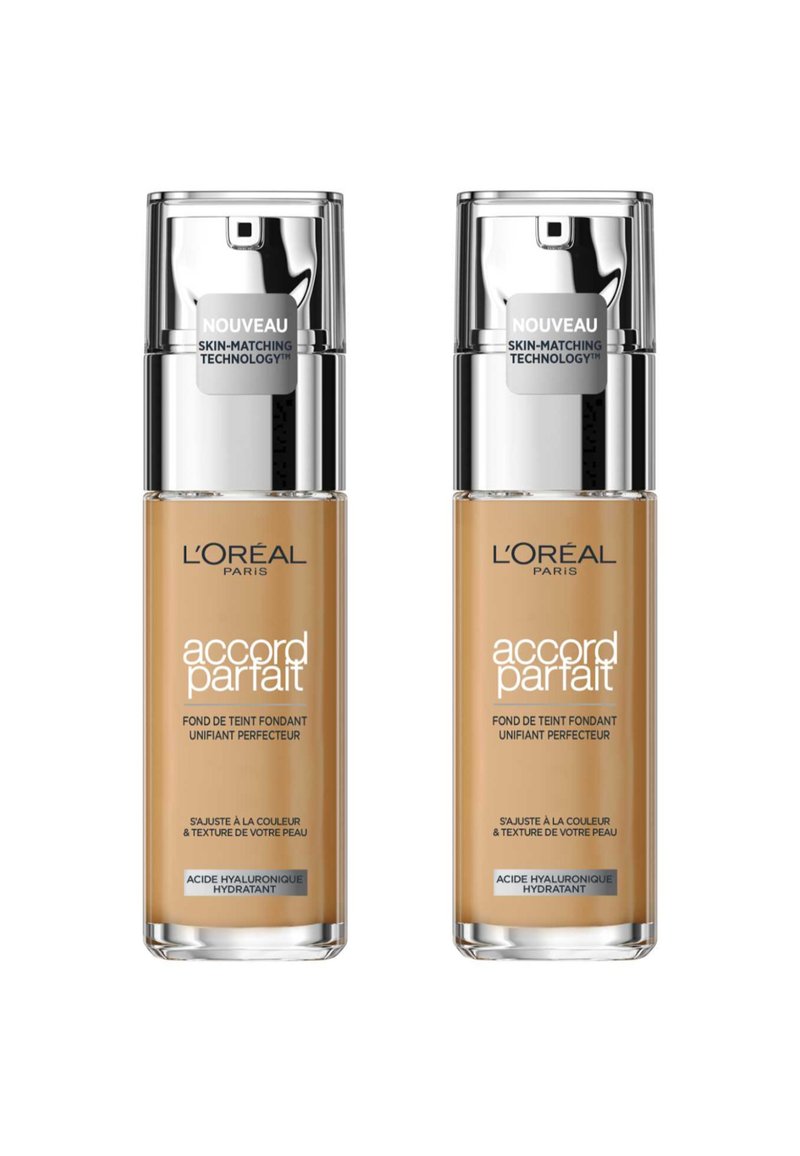 L'Oréal Paris FONT DE TEINT FLUIDE 9D TERRE DE SIENNE ACCORD PARFAIT - Fond de teint - 3 n beige crème