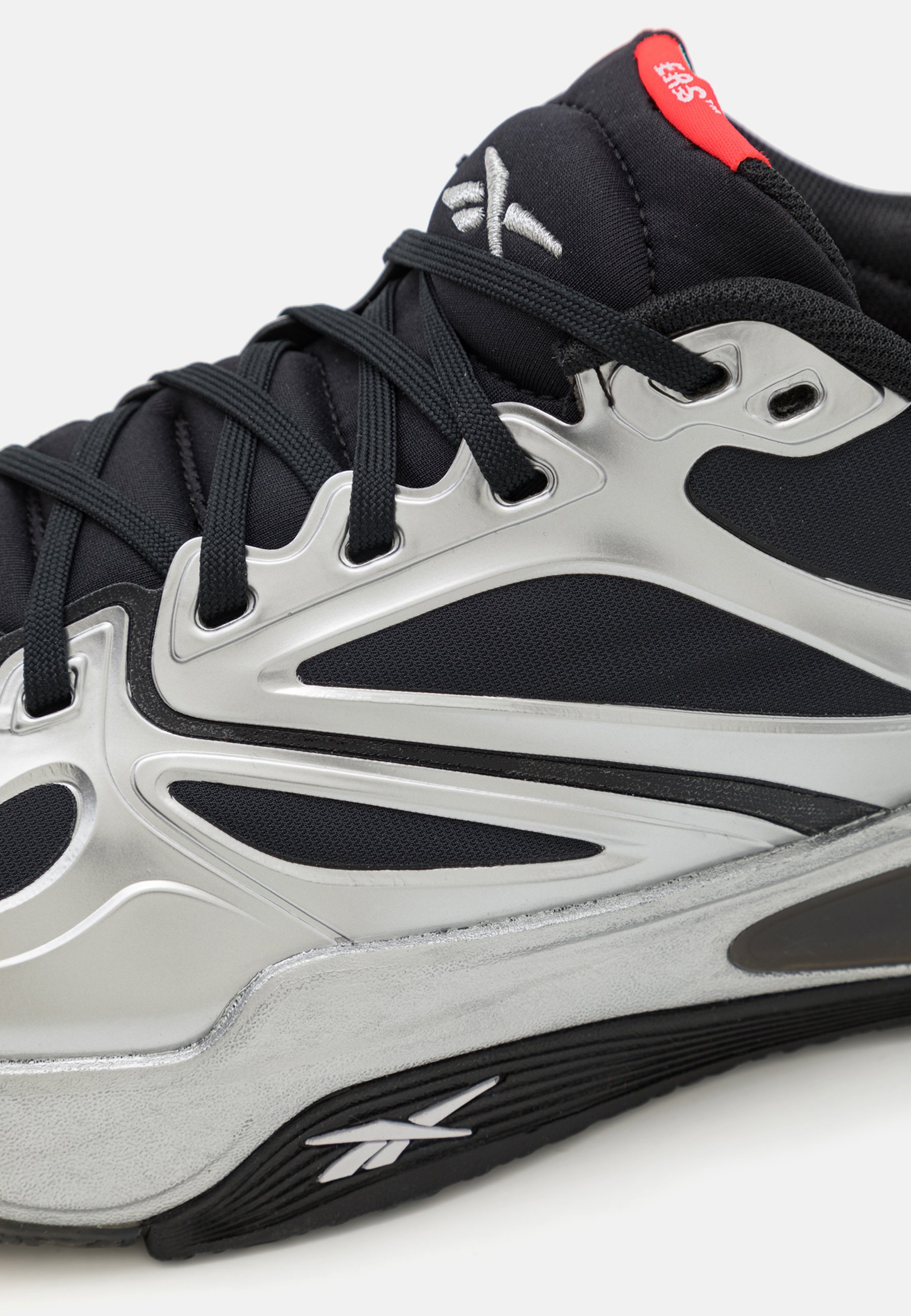 black and white reebok basketball shoes