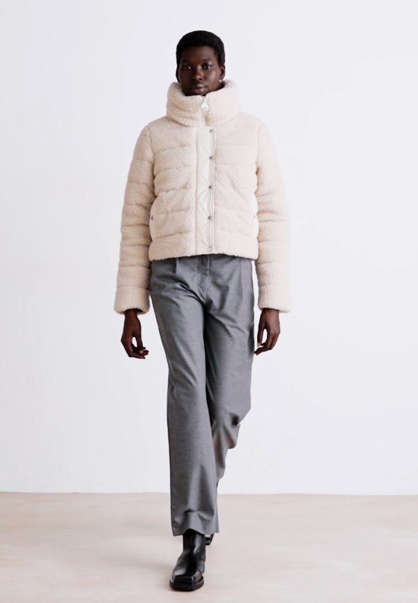 FRANCHESCA QUILT - Fleece jacket - silver cloud4