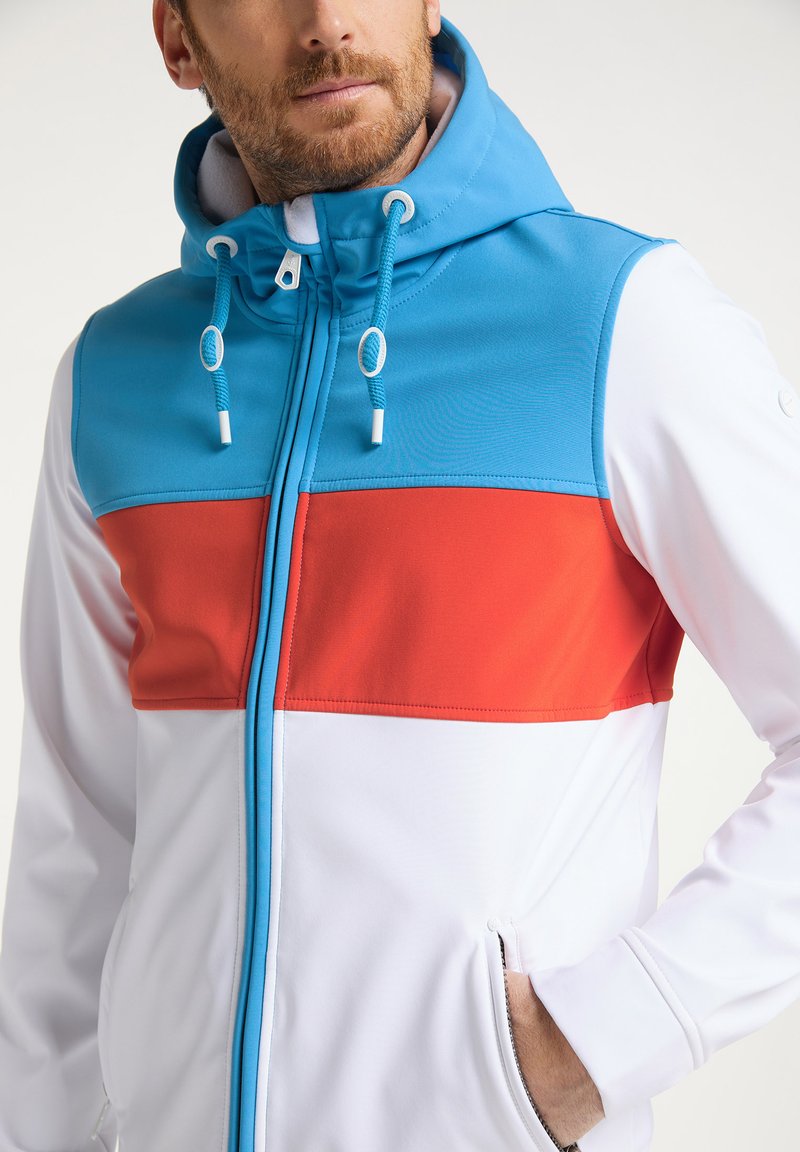 DreiMaster DREIMASTER BRIDGEPORT - Winterjacke - retroblau weiss 