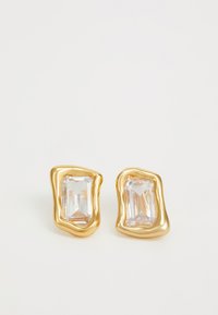 MOLTEN STUD - Brincos - clear/gold-coloured