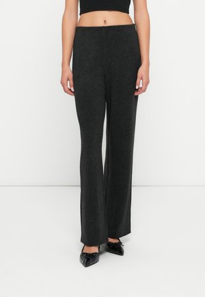 ONLLORNA LIFE WIDE PANT  - Træningsbukser - dark grey melange