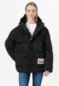 Replay JACKET - Ziemas mētelis - black