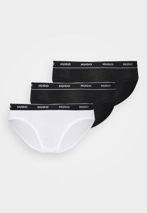 HUGO TRIPLET BRIEF STRIPE  3 PACK - Īsās apakšbikses - open miscellaneous