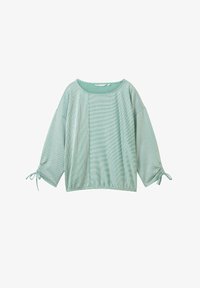 Unselected, green white stripe