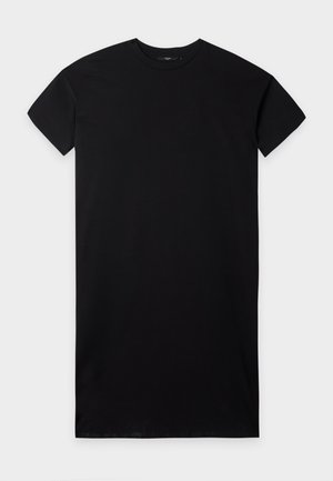 Vero Moda Curve, VMCMOLLY Long - Tričkové šaty - black