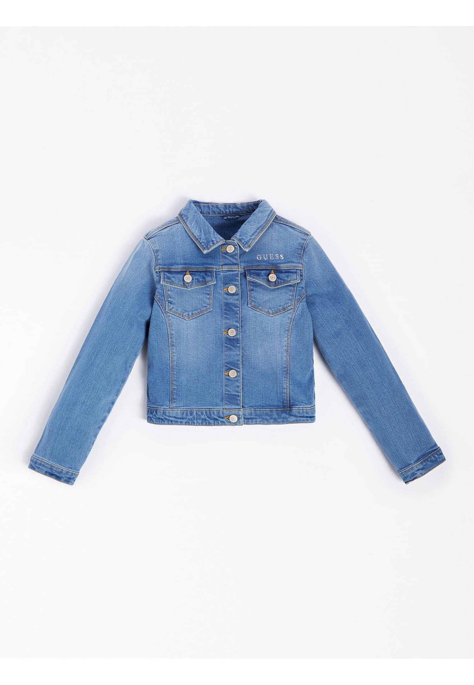 Guess REGULAR FIT - Giacca di jeans - blau/blu - Zalando.it