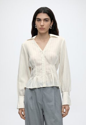 Bruuns Bazaar COCCOBBVIONA SHIRT - Skjortebluser - snow white